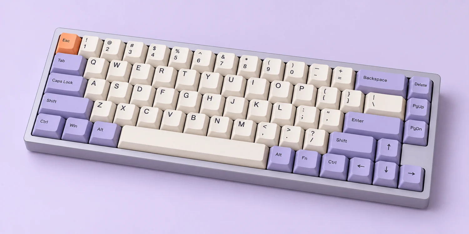 Form 65 Mechanical Keyboard — illustrative product photograph